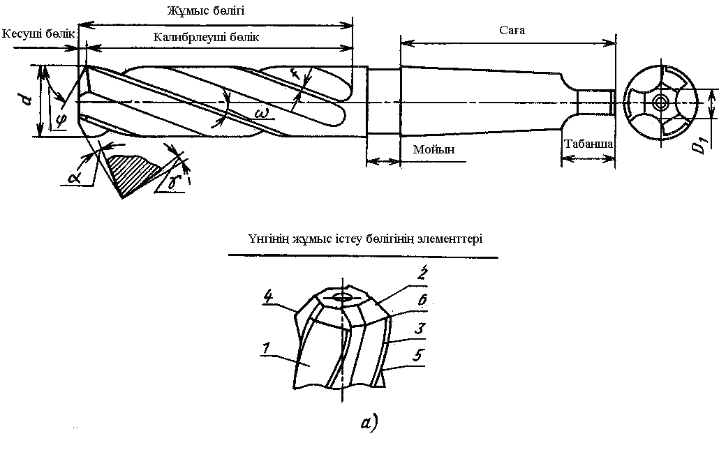 Сверло зенковка чертеж