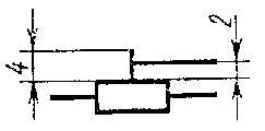Размеры резистора на схеме